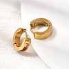 304 Stainless Steel Hoop Earrings EJEW-L302-02G-01-2