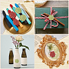 50Pcs 2 Styles Adhesive Wax Seal Stickers DIY-CP0010-26A-5