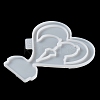 Heart Candle Holder DIY Silhouette Silicone Molds SIL-F007-12D-5