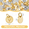 304 Stainless Steel Charms STAS-FH0002-30A-2