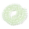Electroplate Glass Beads Strands EGLA-A034-J6mm-A05-1-2