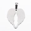Tarnish Resistant 304 Stainless Steel Pendants STAS-E135-03P-2