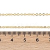 Brass Cable Chain Necklaces for Women NJEW-G084-19G-2