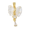 Real 18K Gold Plated Rack Plating Brass Pendants KK-Q009-06G-06-1