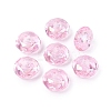 Transparent Acrylic European Beads OACR-E033-25D-1