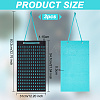 Felt Hanging Hair Claw Clip Organizer Holder for Women Girls LS-AJEW-WH0347-71-2