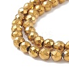 Non-Magnetic Synthetic Hematite Beads Strands X-G-Q663-1-3