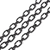Ion Plating(IP) 304 Stainless Steel Twist Oval Link Chains CHS-E022-01B-1