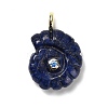 Dyed Natural Lapis Lazuli Pendants G-A287-01G-02-1