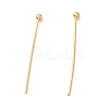 Brass Ball Head Pins KK-WH0058-02B-G01-1