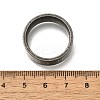 304 Stainless Steel Jesus Cross Finger Rings for Men RJEW-B120-03P-3