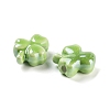 Glazed Porcelain Beads X-PORC-O005-08-2
