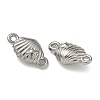 Ocean 304 Stainless Steel Links Connector Charms STAS-D211-15A-P-2
