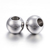 Tarnish Resistant 201 Stainless Steel Beads X-STAS-E113-20P-2