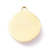 Ion Plating(IP) 304 Stainless Steel Pendants LS-STAS-O150-15G-3