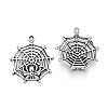 Tibetan Style Alloy Spider & Web Pendants LS-TIBEP-N008-09AS-RS-1