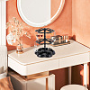 2 Sets 2 Colors 2-Tier 360 Rotating Plastic Jewelry Organizer Display Stands EDIS-PH0001-88-6