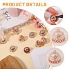 10Pcs Tibetan Style Alloy Pendant Bails FIND-CA0011-43RG-4