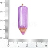 Resin Pencil Pendants RESI-V009-01C-3