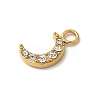 Ion Plating(IP) 304 Stainless Steel with Rhinestone Charms STAS-G351-16G-02-2