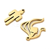 25Pcs 5 Styles Stainless Steel Pendants STAS-XCP0001-93-3