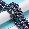 Natural Cultured Freshwater Pearl Dyed Beads Strands PEAR-P005-03A-01-1