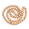 Electroplate Non-magnetic Synthetic Hematite Bead Strands G-Q465-23KC-3