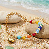 Summer 304 Stainless Steel Charm Bracelets VE3377-1-2
