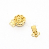 Brass Box Clasps KK-WH0034-69G-2