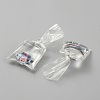 Transparent Resin Big Pendants RESI-TAC0024-01A-2