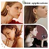 Wood Beads Dangle Earrings DIY Making Kit DIY-SC0017-64-6