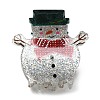 Christmas Theme Glitter Acrylic Claw Hair Clips LS-PHAR-R179-01-1