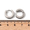 304 Stainless Steel Hoop Earrings EJEW-L302-03C-P-6