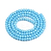 Electroplate Glass Beads Strands EGLA-A044-P2mm-A08-3