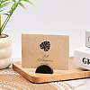 24Pcs Pine Wood Name Card Holder DJEW-SP0001-21A-01-5
