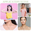 6Pcs Brass Necklaces NJEW-CA00002-7
