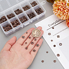 500Pcs 10 Styles Tibetan Style Alloy Spacer Beads TIBEB-PH0004-99-3