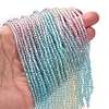Transparent Painted Glass Beads Strands X1-DGLA-A034-T2mm-A21-2