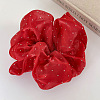 Romantic Rhinestone Polyester Elastic Hair Ties PR0376-4-1