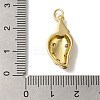 Rack Plating Brass Micro Pave Cubic Zirconia Pendants KK-U027-09-04G-3