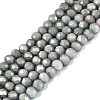 Ombre Effect Dyed Glass Beads Strands GLAA-C023-02-C26-1