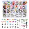 DIY Brass European Style Bracelet Making Kits DIY-FS0010-09-1