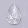 Transparent Glass Pendants GLAA-WH0022-33-1