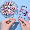 300Pcs Opaque Acrylic Beads SACR-YW0001-89A-4