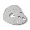 304 Stainless Steel Filigree Pendants STAS-E501-07P-2