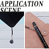 36Pcs Silicone Rings with 6Pcs Polyester Necklace Lanyard Anti-Loss Pendant Holder DIY-GF0008-08B-5