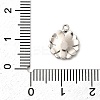 Brass Micro Pave Cubic Zirconia Pendants KK-A278-06P-01-3