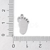 304 Stainless Steel Pendants STAS-S136-04P-01-3