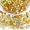 2 Bag Glass Round Beads Set JX547F-1