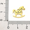201 Stainless Steel Charms STAS-Q015-12G-3